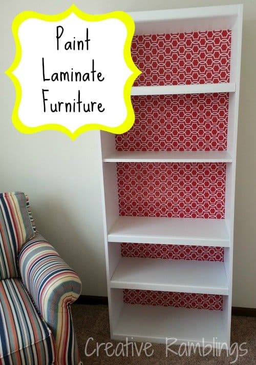 Can You Paint Laminate Shelves