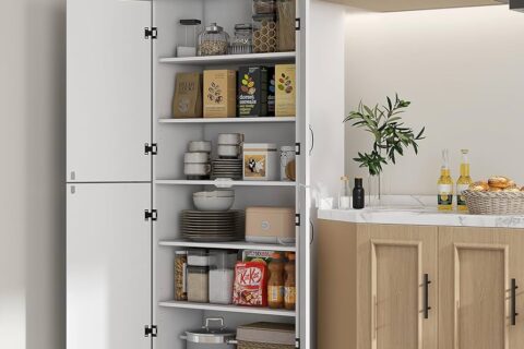 Upgrade Your Storage Space with 4 Tier Shelving and Adjustable Shelves