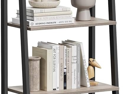 Vasagle 4 Tier Ladder Shelf: Maximize Your Style & Storage!