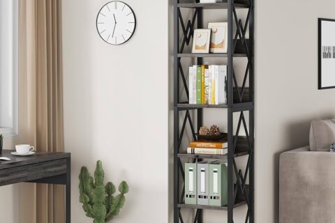 Vasagle 6 Tier Bookshelf: Maximize Your Space!