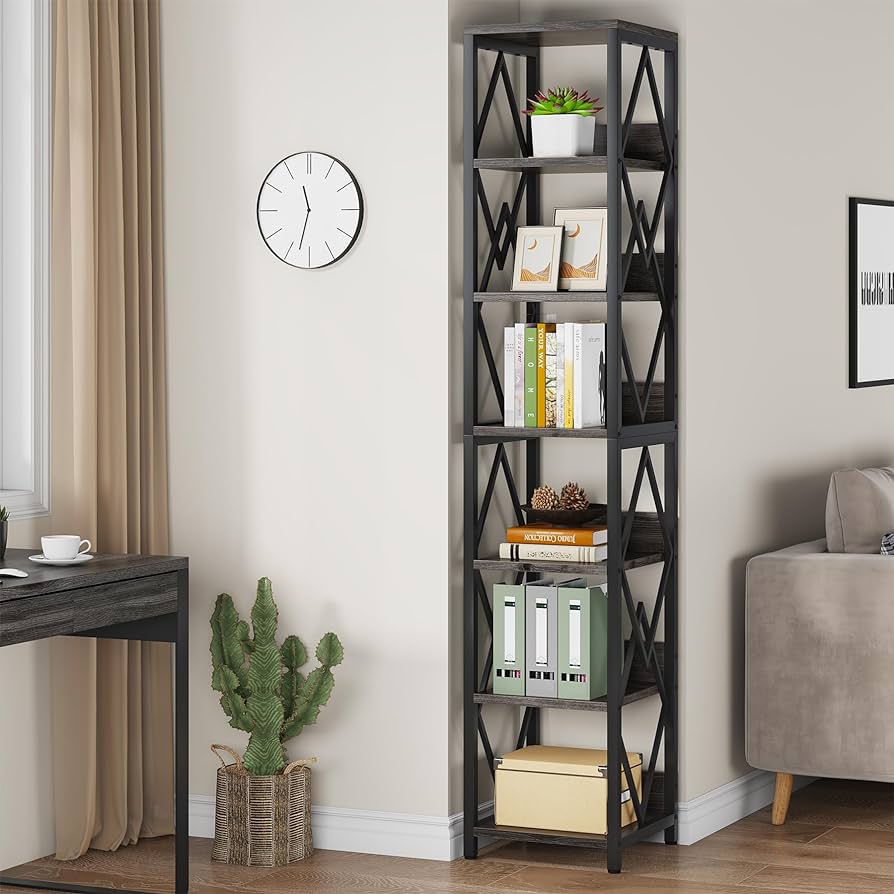 Vasagle 6 Tier Bookshelf: Maximize Your Space!